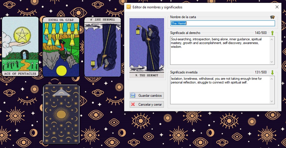 Significados cartas tarot